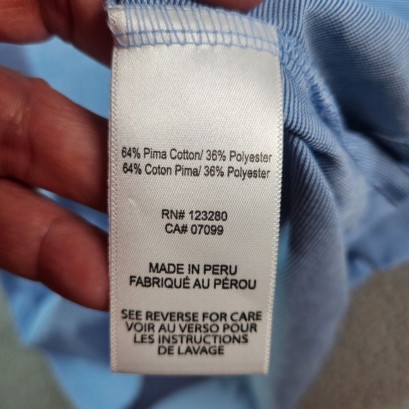 Travis Mathew Polo Shirt Men Large Short Sleeve Blue - L‎ - Picture 5 of 12